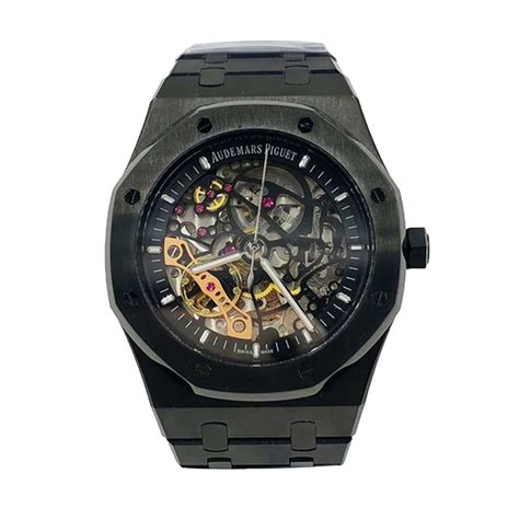 black audemar|audemars piguet black skeleton.